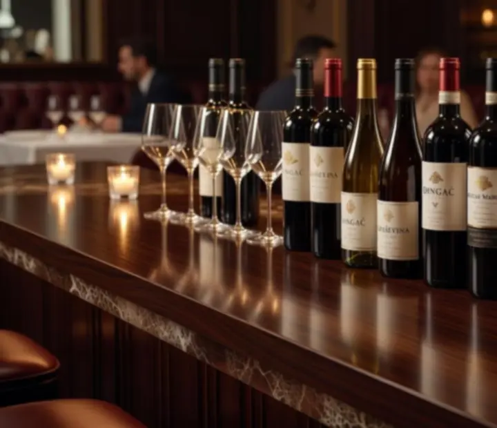 Elegantna selekcija vina u vinski podrum restorana Croatera