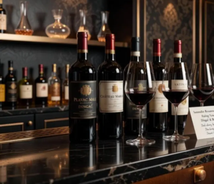 Sommelier uparuje vino s jelovnikom